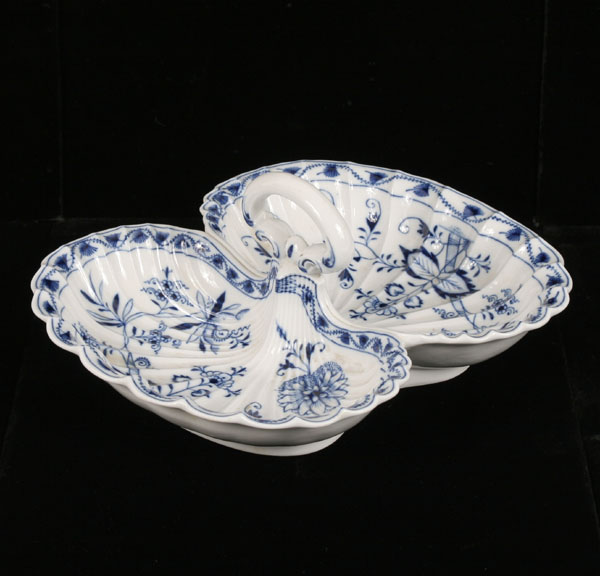 Meissen porcelain centerpiece/relish;