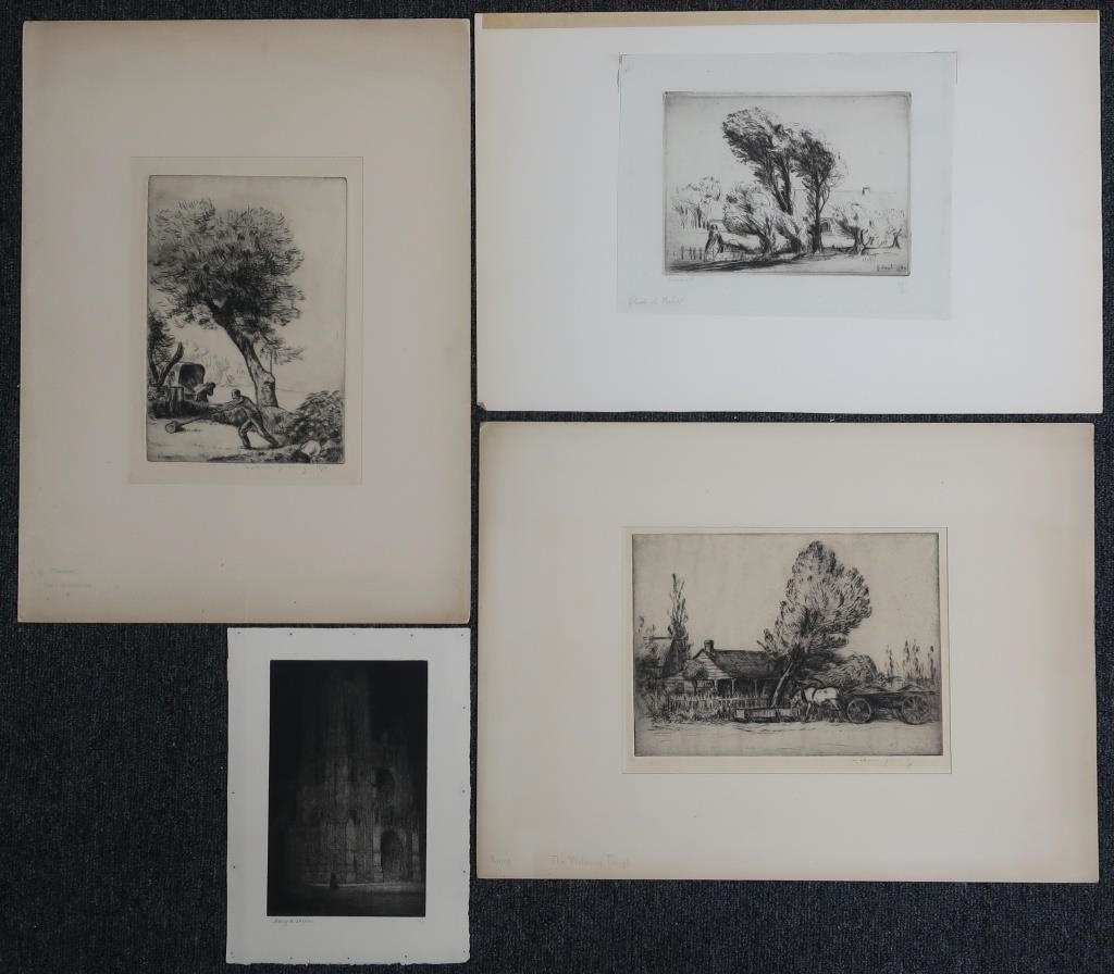 Four prints to include: Henry Brengle