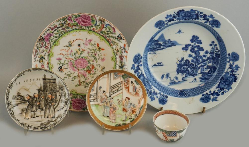 CHINESE EXPORT UNDERGLAZE BLUE