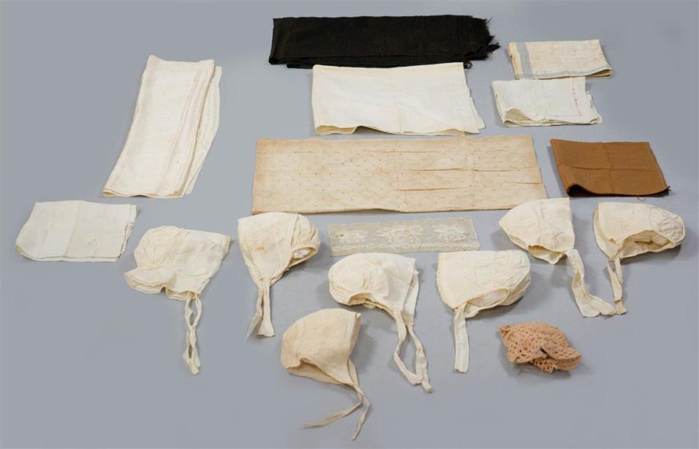 LARGE GROUP OF EARLY AMERICAN TEXTILES