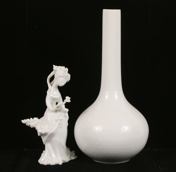 Rosenthal porcelain vase and studio