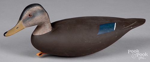 HURLEY CONKLIN BLACK DUCK DECOYHurley