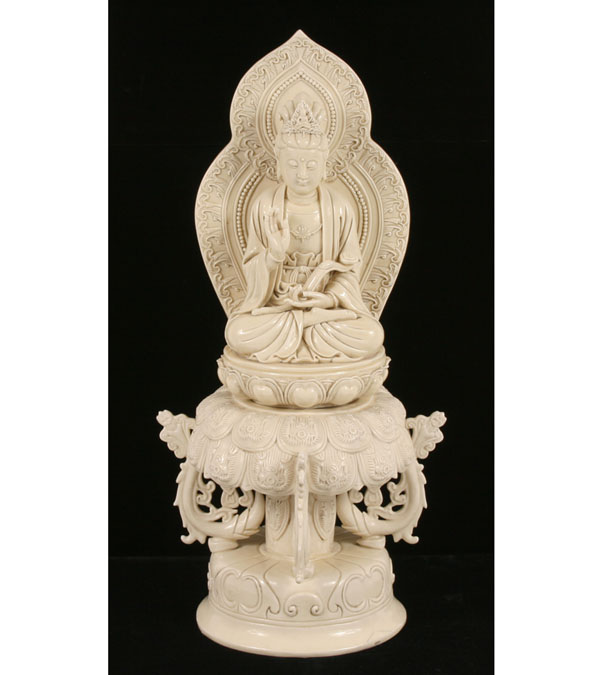 Intricately molded Eastern deity 4e964