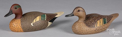 PAIR OF CHARLES R. BIRDSALL TEAL