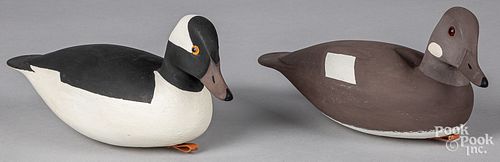 PAIR OF HURLEY CONKLIN BUFFLEHEAD DUCK