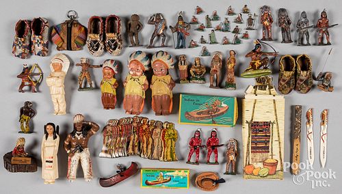 NATIVE AMERICAN INDIAN FIGURES AND SOUVENIRSGroup