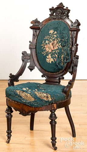 VICTORIAN SIDE CHAIR.Victorian