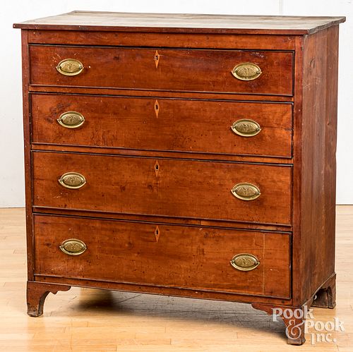 FEDERAL CHERRY CHEST OF DRAWERS  311ef7