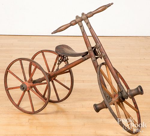 PAINTED TRICYCLE LATE 19TH C Painted 311f22