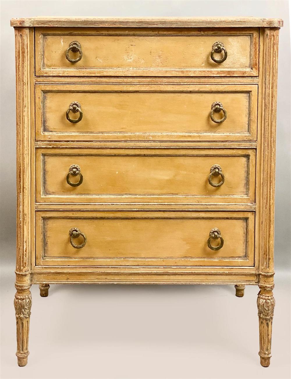 NEOCLASSICAL STYLE PARCEL-GILT