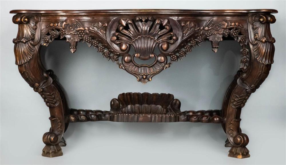 CONTINENTAL ROCOCO STYLE MAHOGANY