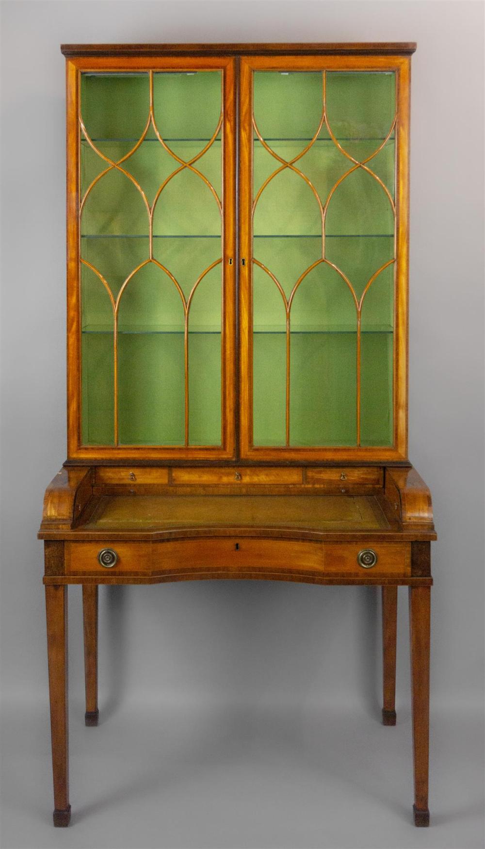 GEORGE III SATINWOOD, MAHOGANY