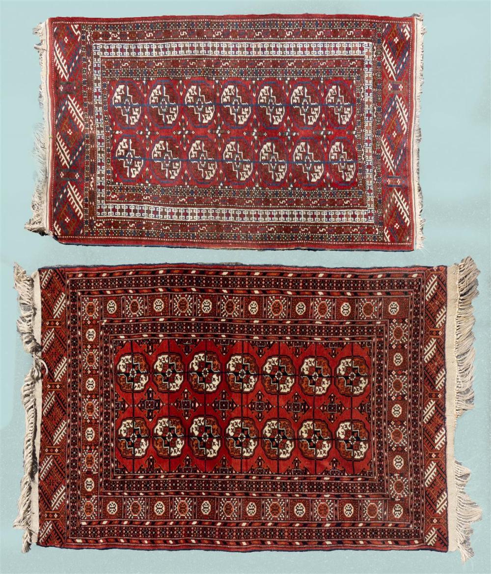 TWO BOKHARA RUGSTWO BOKHARA RUGS  312000