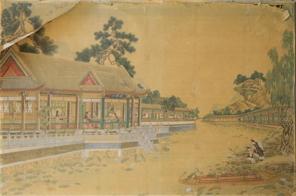  CHINESE 19TH 20TH CENTURY WATERSIDE 312094