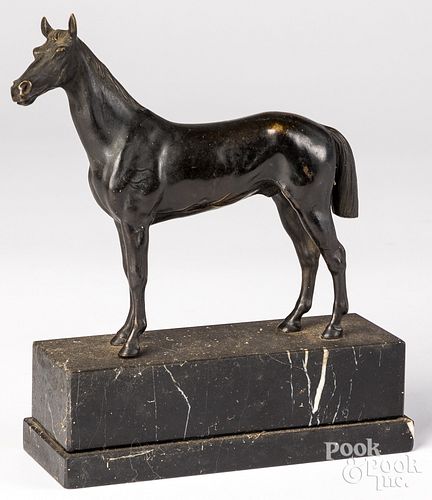 BRONZE HORSE, EARLY 20TH C.Bronze