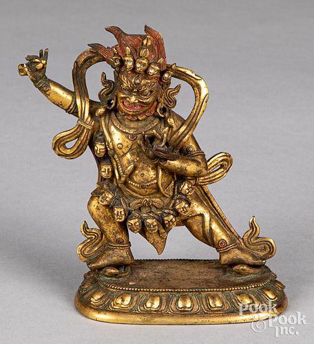 CHINESE GILT BRONZE BUDDHAChinese 312141