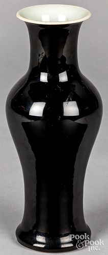 CHINESE BLACK GROUND PORCELAIN