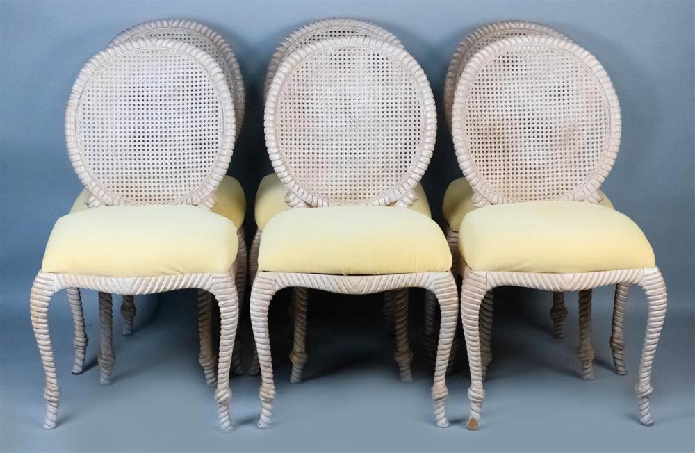 SET OF SIX ROCOCO STYLE DINING