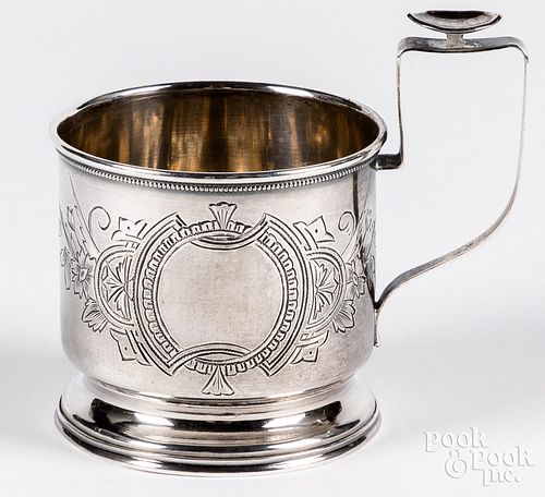 RUSSIAN SILVER CUPRussian silver cup,