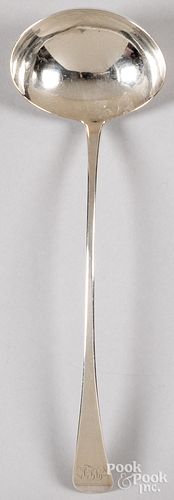 ENGLISH SILVER LADLE, 1804-1805English