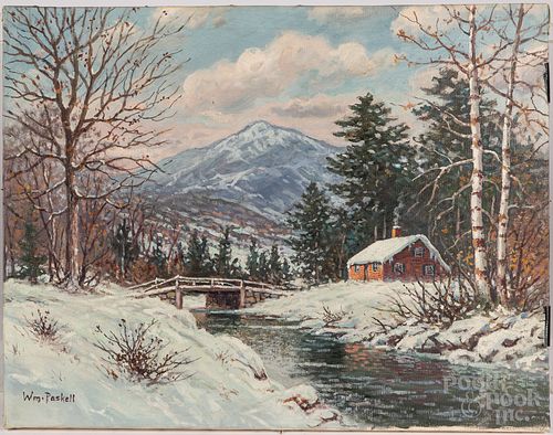 WILLIAM FREDERICK PASKELL WINTER 30fbaf