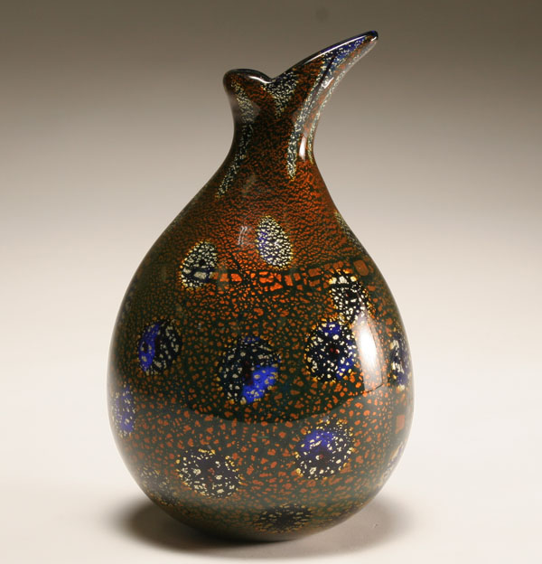 Giulio Radi for AVEM art glass vase,