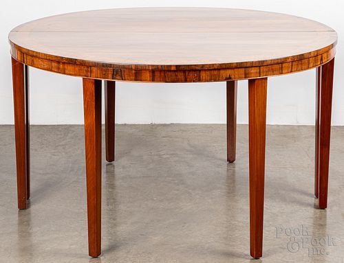 ROSEWOOD TWO PART DINING TABLE  30fc8e