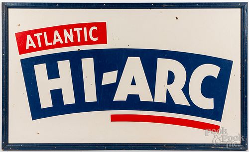 ATLANTIC HI-ARC TIN LITHOGRAPH