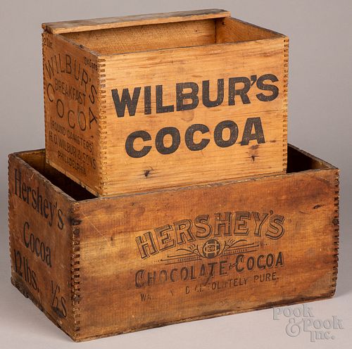 TWO WOOD CHOCOLATE ADVERTISING