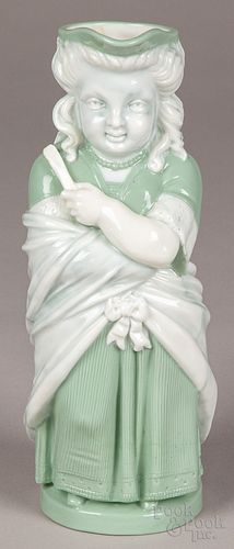 MINTON LADY WITH FAN TOBY JUG  30fd2a