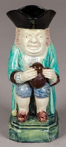 PEARLWARE DOUBLE BASE FIGURAL TOBY