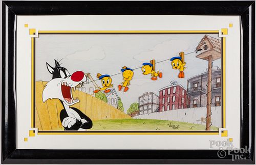 VIRGIL ROSS HOOKED ON TWEETY ANIMATION