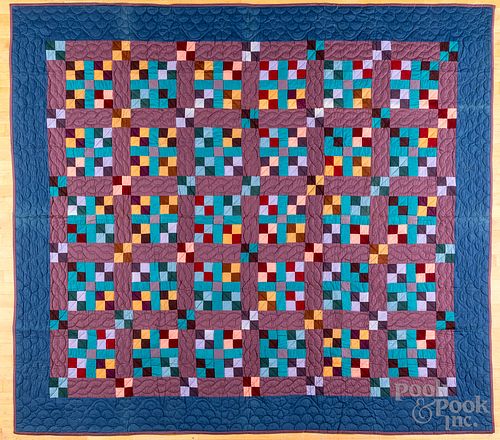 THREE CONTEMPORARY AMISH QUILTSThree