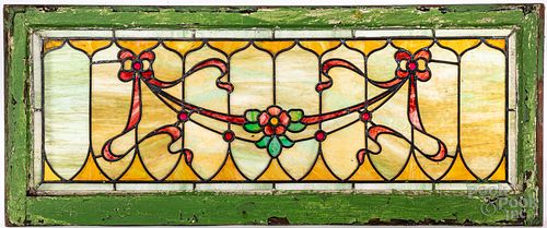 LEADED GLASS WINDOW CA 1900Leaded 30fdbb