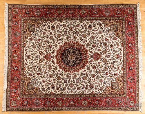 KASHAN CARPETKashan carpet, 10'