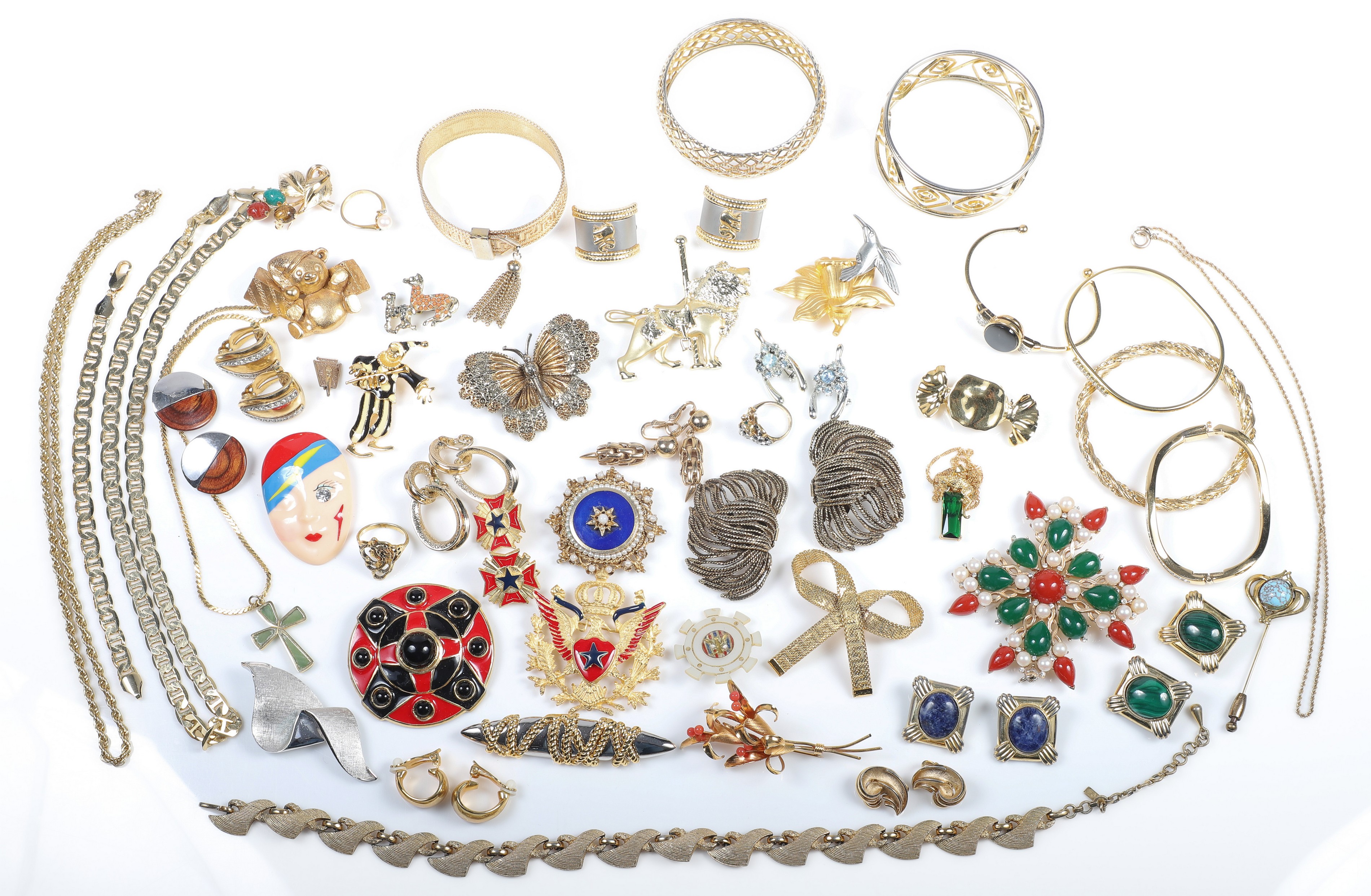 Costume jewelry group to include
