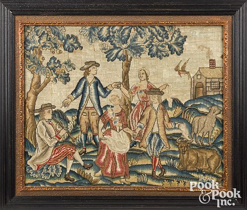 CHARLES II CANVASWORK NEEDLEWORKCharles