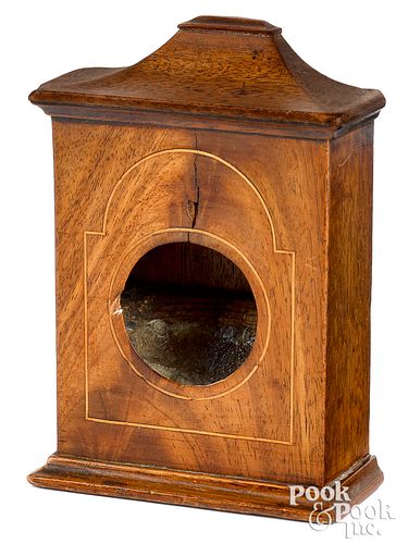 PENNSYLVANIA WALNUT WATCH HUTCH,