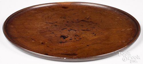 QUEEN ANNE MAHOGANY TRAY 18TH 310070