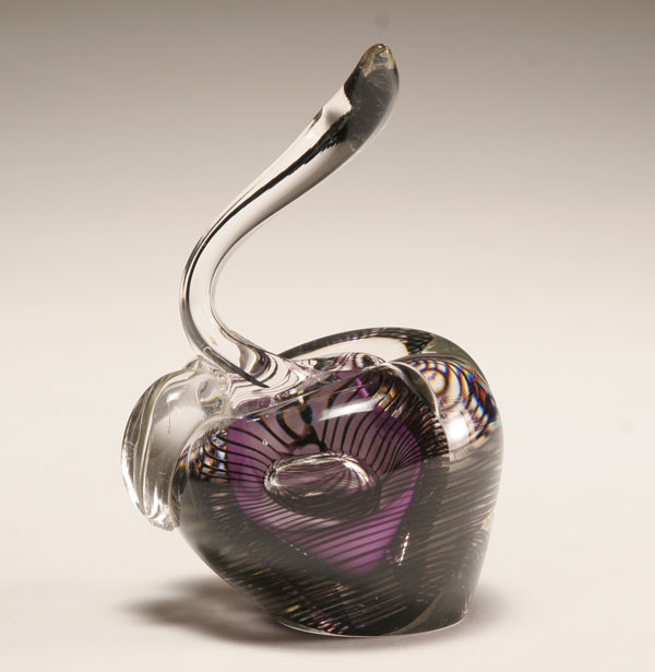 Hal David Berger studio glass apple