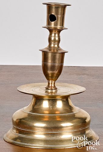 NORTHERN EUROPEAN BRASS BELL BASE