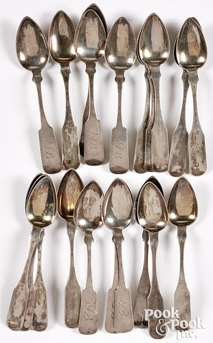COIN SILVER SPOONSCoin silver spoons