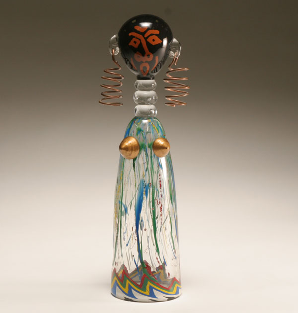 Gavin Heath studio glass African tribal
