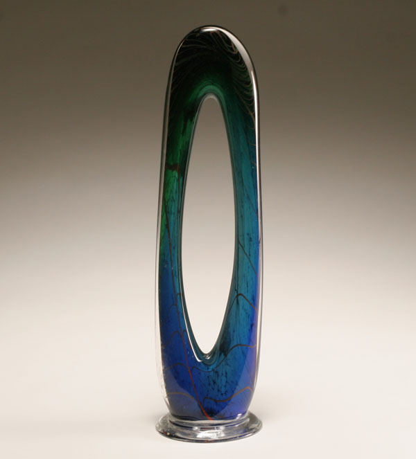 Hal David Berger blue studio glass 4e68d