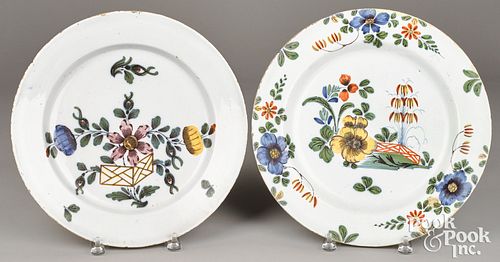 TWO ENGLISH DELFT FAZAKERLEY CHARGERSTwo