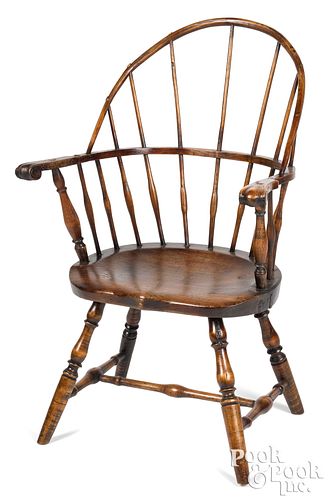 CONNECTICUT SACKBACK WINDSOR ARMCHAIR  310216