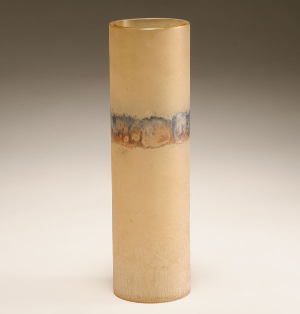 Alfredo Barbini scavo cylindrical art