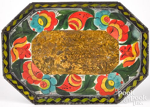 PENNSYLVANIA TOLEWARE TRAY 19TH 310284