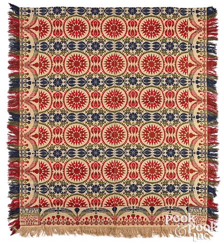 PENNSYLVANIA JACQUARD COVERLETPennsylvania