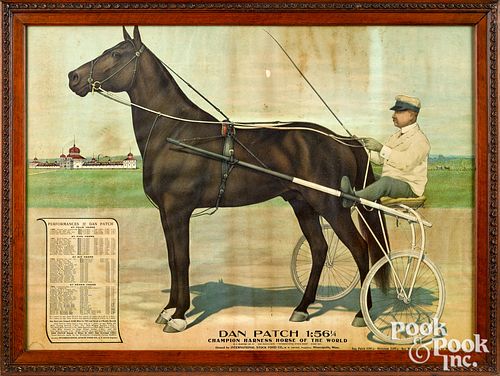 DAN PATCH HORSE RACING POSTER,